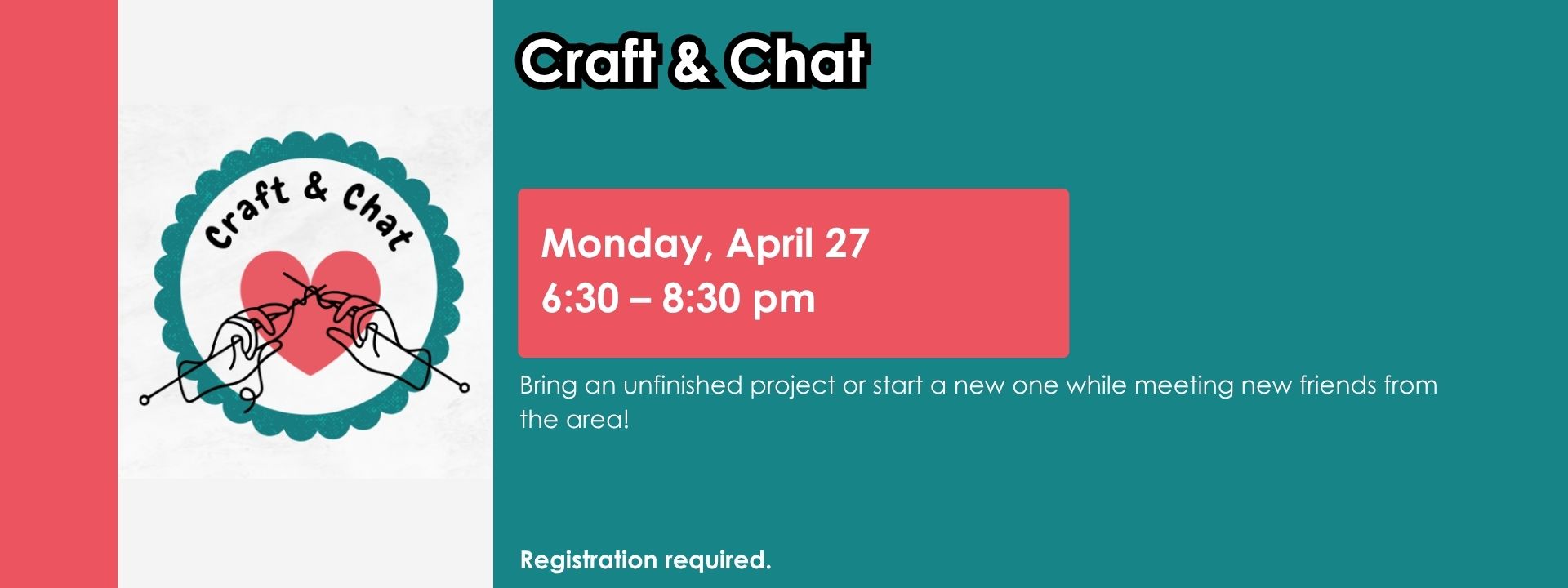 Craft & Chat April 27